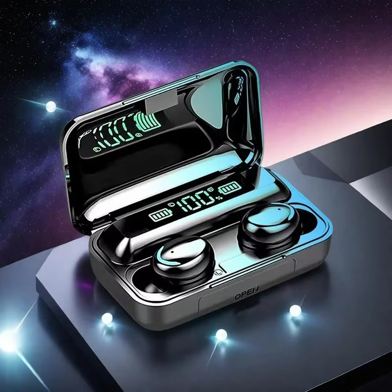 F9 Sport Wireless Earphones Bluetooth Stereo Headphones Noise Reduction Waterproof Earbuds with Mic For