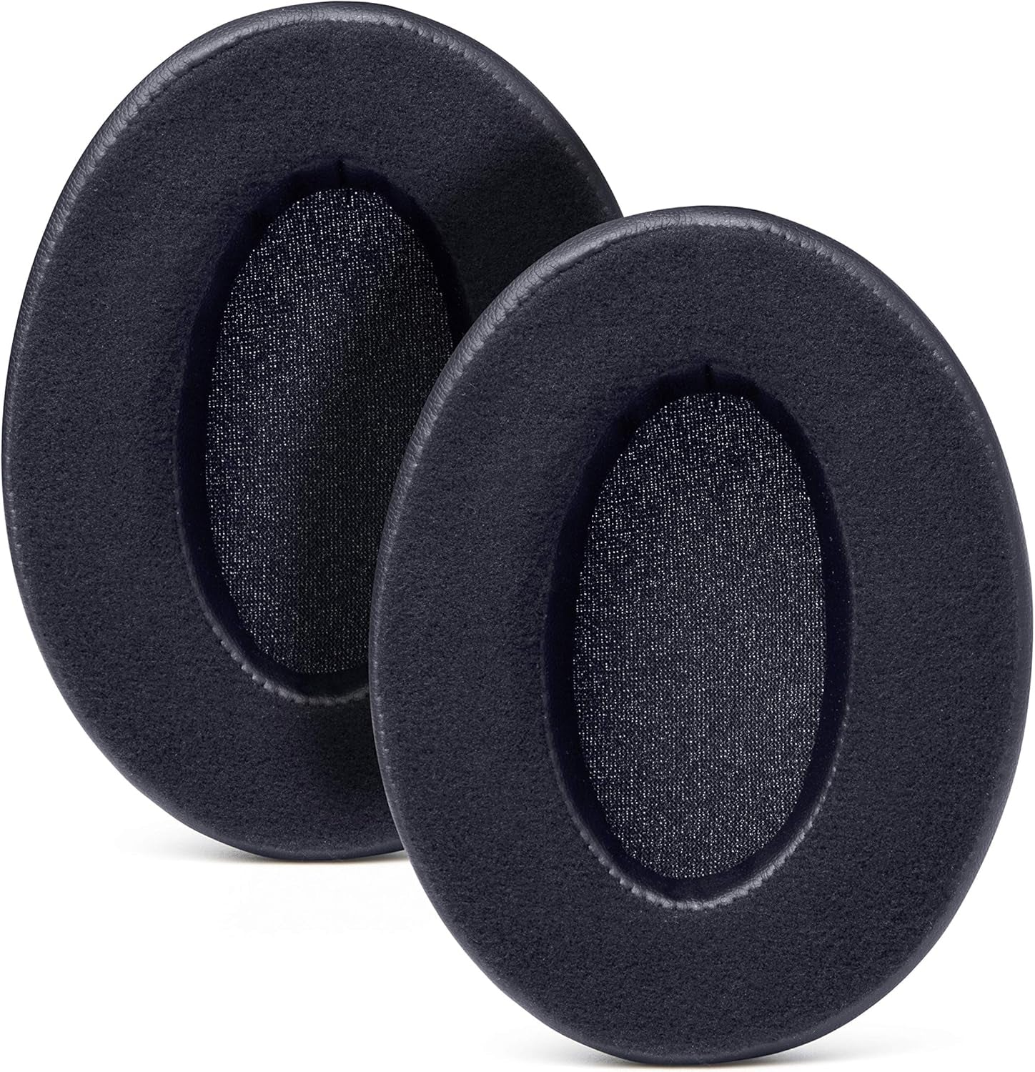 Padz Velour - the Ultimate Upgraded Earpads by Wicked Cushions - Compatible with Audio Technica, Hyperx, Steelseries Arctis & More - Extra Thick - Bigger Opening - Softer Memory Foam | (Black)
